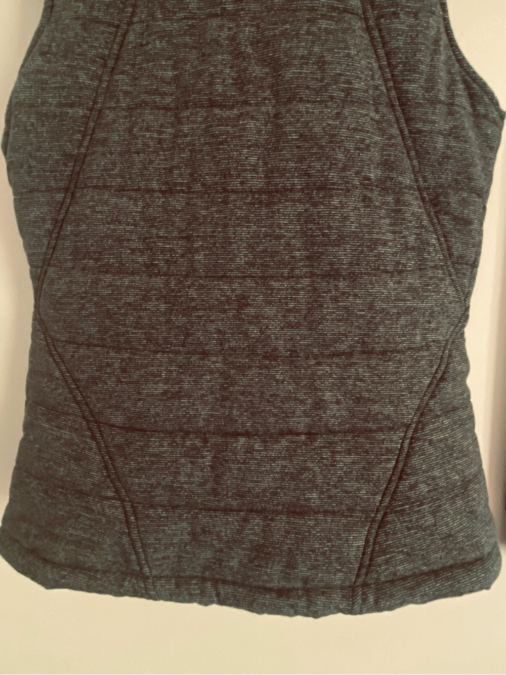 THE NORTH FACE PSEUDIO HEATHER GREY QUILTED VEST - Picture 11 of 16